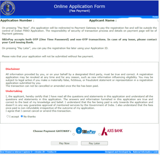 choose payment gateway FRRO