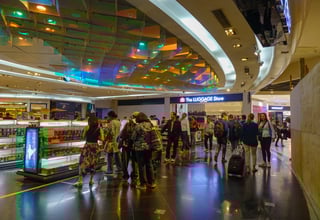 International Queue at IGI Airport Delhi