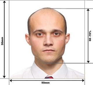 Applicant Photo for India visa