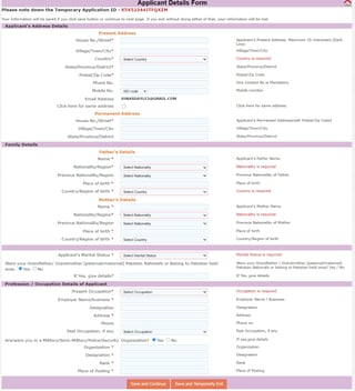 Film address details
