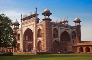 Gate to Taj Mahal Complex India