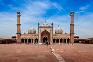 Jama Masjid Largest Muslim Mosque In India Delhi India