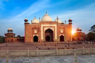 Mosque in the territory of Taj Mahal, India