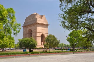 the india gate is the national monument of india situated in the heart of new delhi