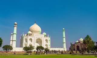 The Taj Mahal The Most Famous Monument Of India Agra Uttar Pradesh