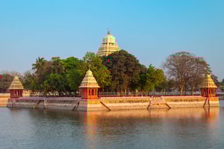 Vandiyur Mariamman Temple Or Maariamman Kovil Teppakulam In Madurai City In Tamil Nadu In India