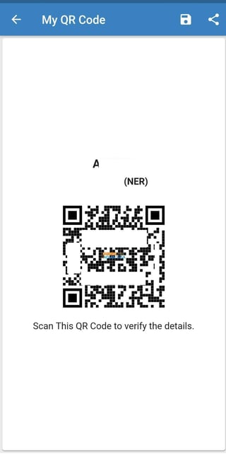 QR код