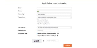 How to Apply for Indian e Visa from USA