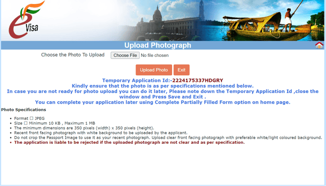 Загрузка фотографий