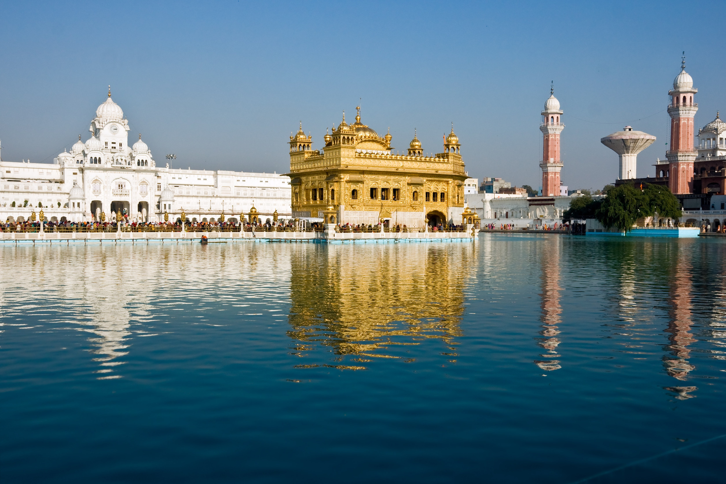 Goldener Tempel Amritsar Punjab Indien